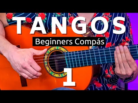 Beginner Tangos Flamenco Guitar Lesson | Part 1