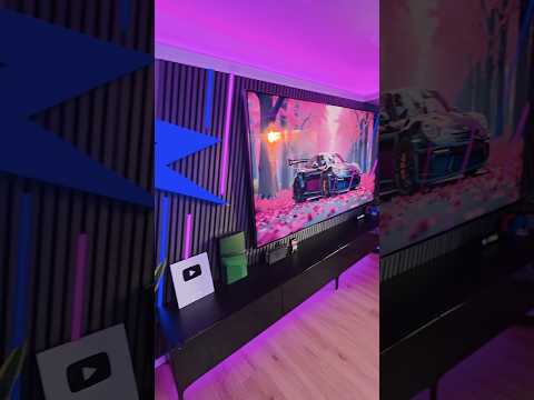 Wie gefällt euch der Konsolenbereich in meinem neuen Gaming Room? 🤩 #shorts #gaming #gamingroom