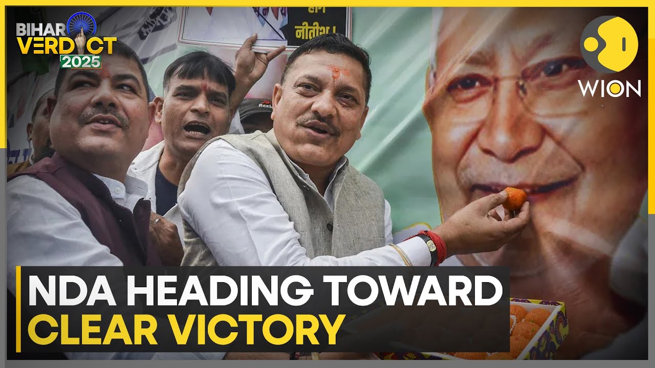 Bihar Elections: NDA Surges Ahead With Strong Early Leads, Mahagathbandhan Trails Far Behind | WION