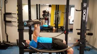 Barbell - Football Bench Press
