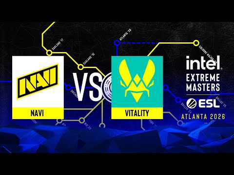 NAVI vs. Vitality - IEM Atlanta 2026 - Quarter-final