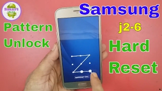 Hard Reset Samsung J2 [2016] Pattern Unlock By Hand