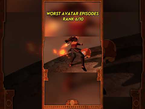 The worst episodes of Avatar According to IMDB: rank 6 #shorts #appacomics #avatarthelastairbender