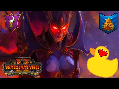 Using My FAVOURITE Dark Elf Unit. Dark Elves Vs Dwarfs. Total War Warhammer 2, Multiplayer