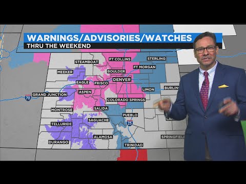 WINTER STORM WARNING For The Entire Weekend