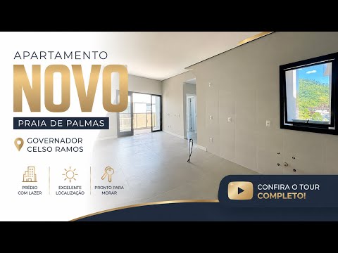✨ TELA EM BRANCO - APARTAMENTO NOVO EM GOVERNADOR CELSO RAMOS 🌴