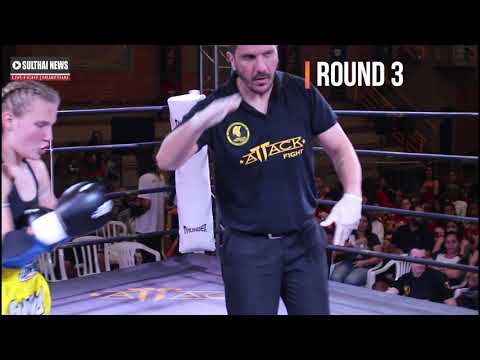 Julia Thor (Scorpion Muaythai) vs Camila Pitbull (Gat Team) - Attack Fight New Talents | 60kg