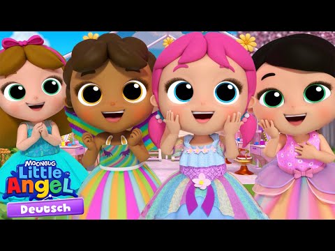 So macht es eine Prinzessin 👸 Kinderlieder mit Jill | Little Angel Deutsch