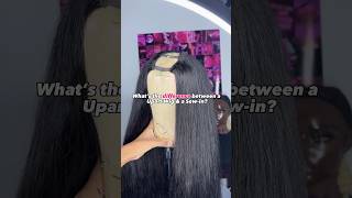 Which one are you picking? UPART OR SEW-IN?