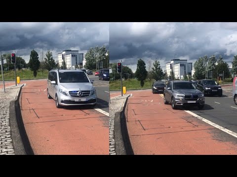 [RARE!] X3 Counter Terror vehicle convoy responding on the A33