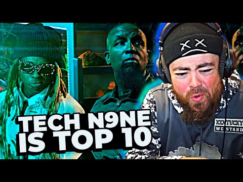 RAPPER REACTS to Tech N9ne x Lil Wayne - YODA | Official Music Video