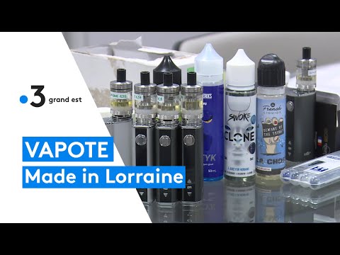 Des liquides de cigarette électronique made in Lorraine
