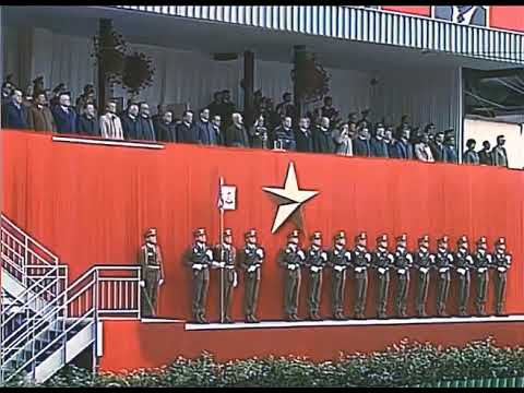 [1985] Parade Military- National Anthem Czechoslovakia & URSS