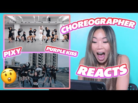 😱 CHOREOGRAPHER REACTS to KPOP GIRL GROUP DANCES: LOONA, Chungha, Purple Kiss, & PIXY!