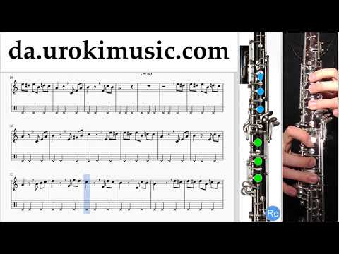 Oboundervisning Beethoven - Für Elise Lektioner Sange Del#2 um-b246