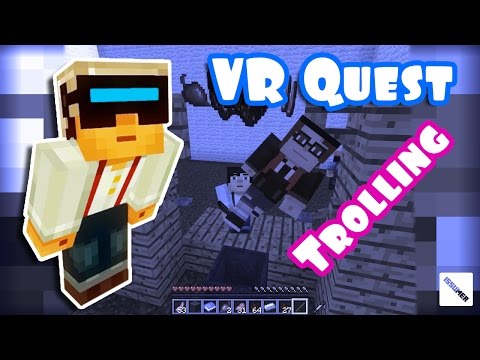 MCSM Jesse's VR Quest: Trolling Ladies - Minecraft Animation