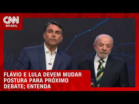 Flávio e Lula devem mudar postura para próximo debate; veja análise | CNN PRIME TIME