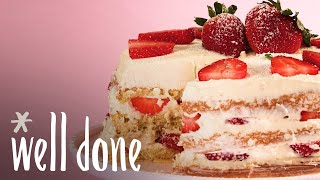How To Make Naked Strawberry Shortcake: Two Dessert Classics Become One | Recipe | Well Done