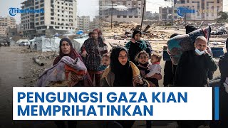 Badai Musim Dingin Ancam Pengungsi Gaza Ditengah Ketegangan Perbatasan yang Masih Berlanjut
