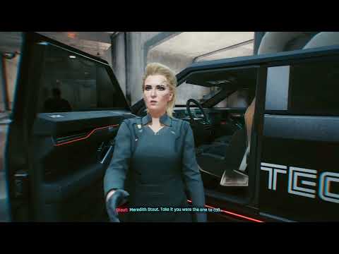 Surprising Meredith Stout (Cyberpunk 2077)