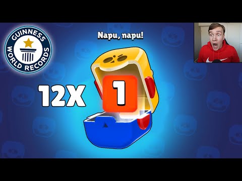 OMG OSTIN 12 MEGA BOXIA JA UUSI ENNÄTYS (Brawl Stars)