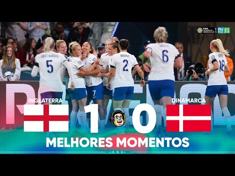 Gols e lances de Inglaterra x Dinamarca