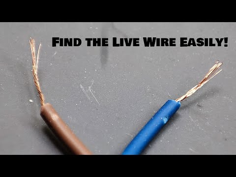 Find Live and Neutral Wires Using a Digital Multimeter | Simple AC Voltage Test
