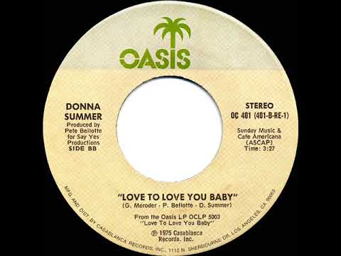 1976 HITS ARCHIVE: Love To Love You Baby - Donna Summer (a #1 record--stereo 45, Side BB 3:26)