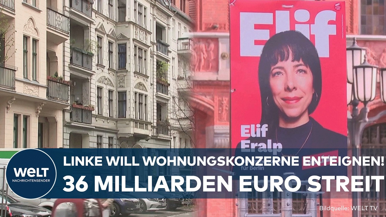 BERLIN: Linke will Wohnungskonzerne enteignen! Milliarden-Plan setzt SPD und Grüne unter Druck