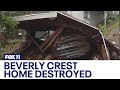 California storm causes mudslide, destroying Beverly Crest home