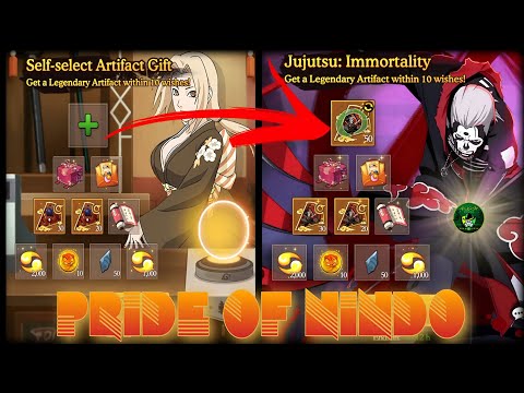Pride Of Nindo Chronicle Treasury (Self Select Artifact Gift) Descent Of Tendo Naruto RPG