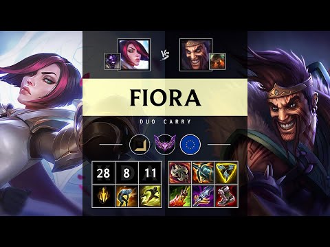 Fiora ADC vs Draven - EUW Master Patch 25.05