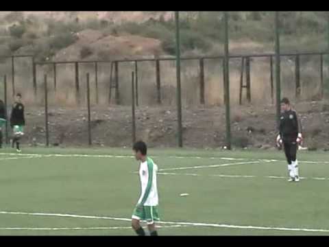 Arquero, Raul Carrasco Sub 16  Dptes Pto Montt VS  Rangers 2010  Abri 27l.avi