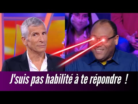 Un candidat TACLE Nagui, qui le prend mal ( comme d'habitude...)