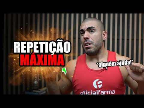 Cálculo de repetição máxima para hipertrofia