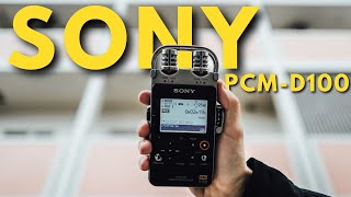Video thumbnail for THE BEST FIELD RECORDER EVER! SONY PCM D 100! NOTHING CAN COMPARE! by Free To Use Sounds