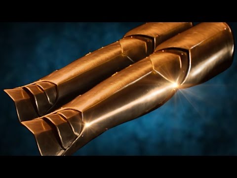How to Make Armor with Ordinary Tools - Version 1 Greaves