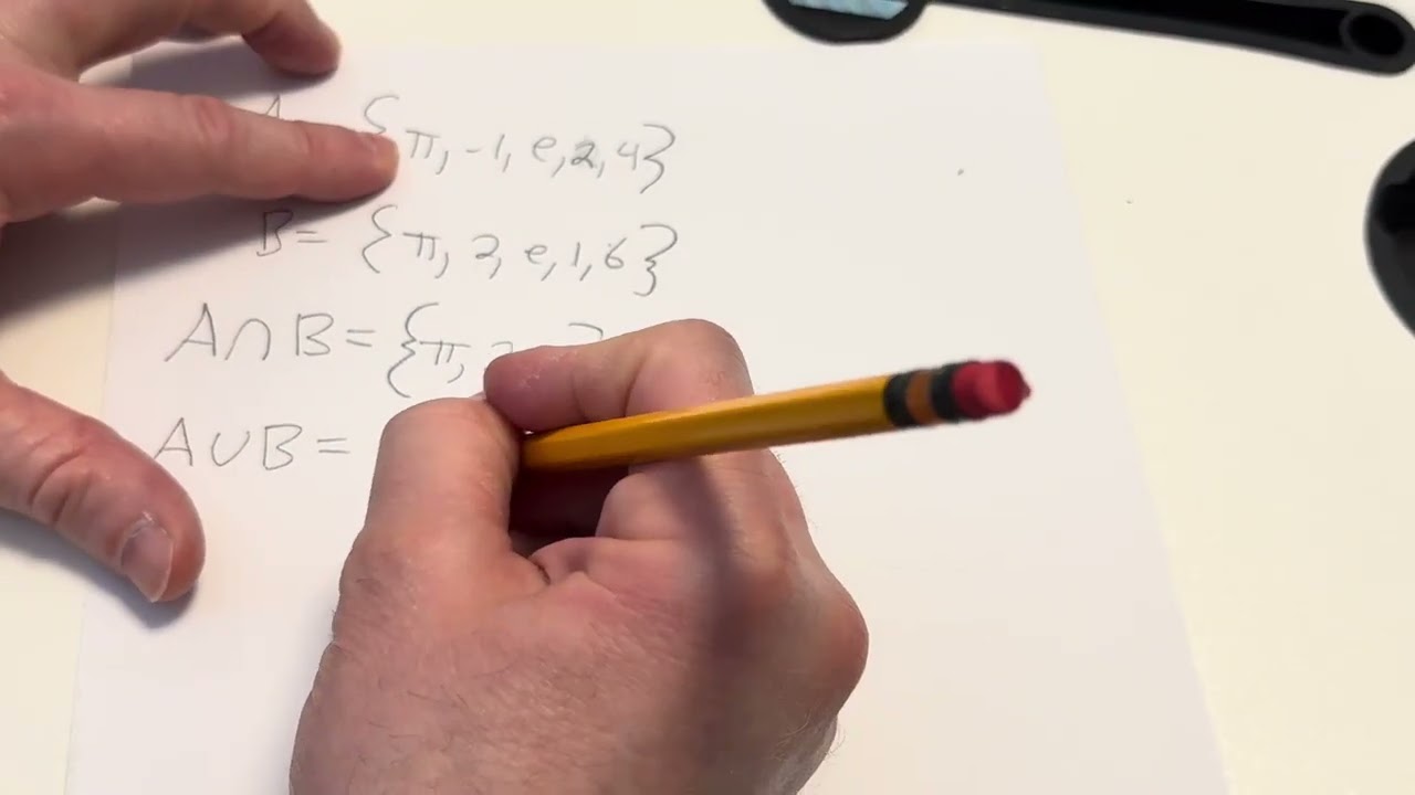 How to Find the Intersection and Union of Two Sets for Beginners