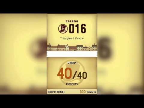 27 l Walkthrough FR l Professeur Layton et l'étrange village l Enigme 16 l Bricole 2