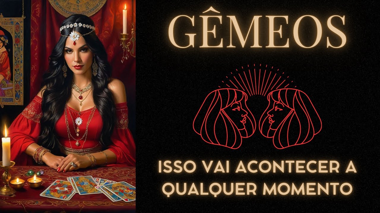 GÊMEOS♊Prepare-se! Nunca vi isso numa leitura 😱 Chegou o grande momento onde vc irá realizar isso.✨