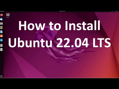 How to install Ubuntu 22.04 lts Jammy Jellyfish | Easy Steps