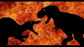 Jurassic Rage!!! Red Eye King vs Spinosaurus