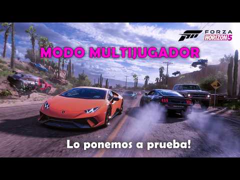 Competencia BRUTAL en Forza Horizon 5 | Gonza vs Luqui + Online MULTIJUGADOR | FluoGames 💜