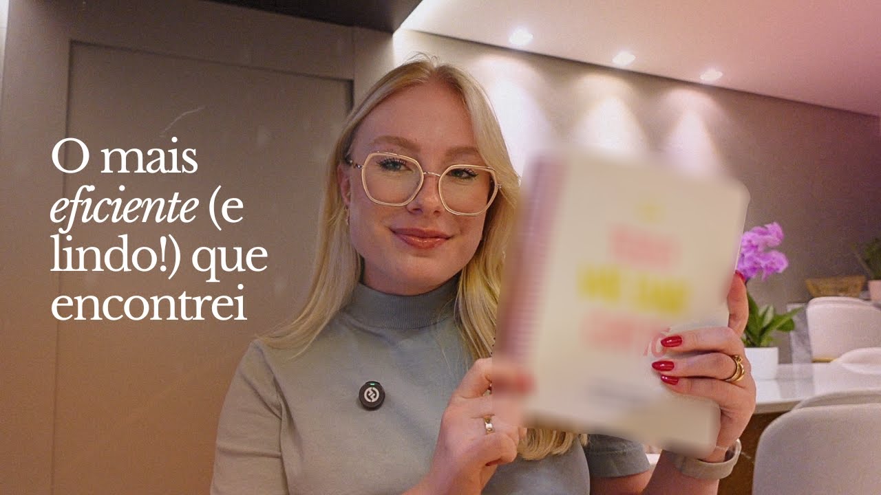 Finalmente escolhi o meu planner perfeito para 2025 | Tour completo!