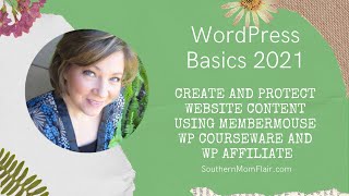 Download Lagu WordPress Basics Create and Protect Website Content Using Membermouse WP Courseware and WP Affiliate Thumbnail
