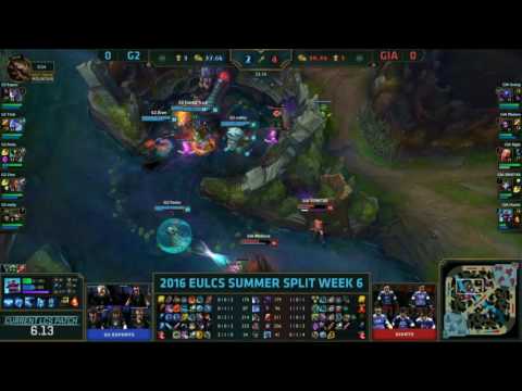 G2 Trick vs GIA Maxlore smite fight [EU LCS]
