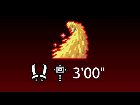 MR Kulve Taroth 3'00'' Hammer x Dual Blades |  MHW Iceborne