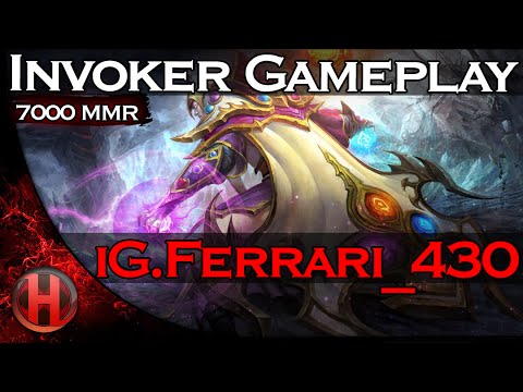 iG.Ferrari_430 | 7000MMR Invoker Gameplay Dota 2