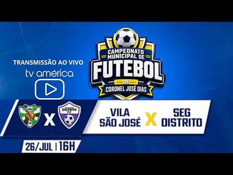 VILA SÃO JOSÉ FC  X    SEGUNDO DISTRITRO FC    CAMPEONATO MUNICIPAL DE CORONEL JOSÉ DIAS DO PIAUÍ