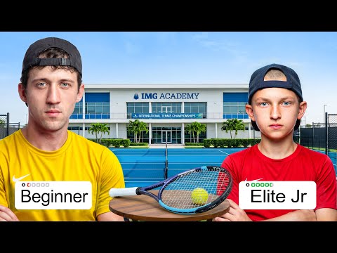 Wir haben bei IMG mit den besten 12-Jährigen der Welt trainiert! (Tennis)